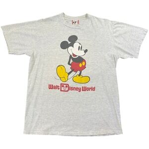 1990s Vintage Walt Disney World Mickey Mouse T-Shirt Unisex L
